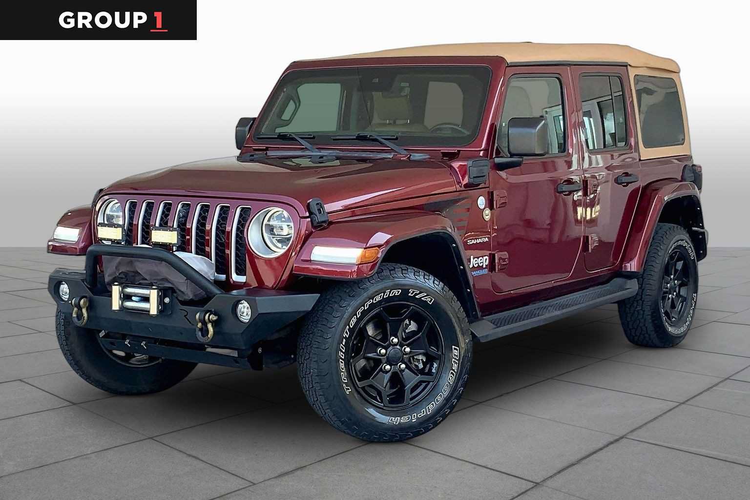 Used 2021 Jeep Wrangler Unlimited Sahara w/ Cold Weather Group