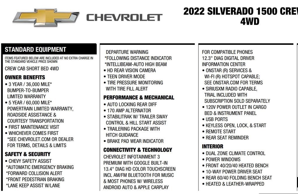 Used 2022 Chevrolet Silverado 1500 LT w/ Z71 Off-Road Package AWD/4WD image 17