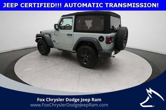 Certified 2024 Jeep Wrangler Sport image 12