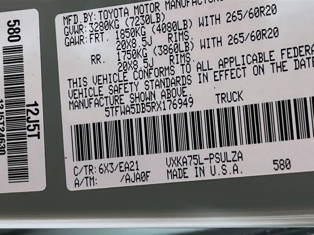 Used 2024 Toyota Tundra Limited w/ TRD Off-Road Package image 27