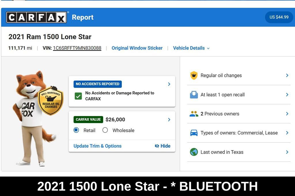 Used 2021 RAM 1500 Lone Star AWD/4WD image 9