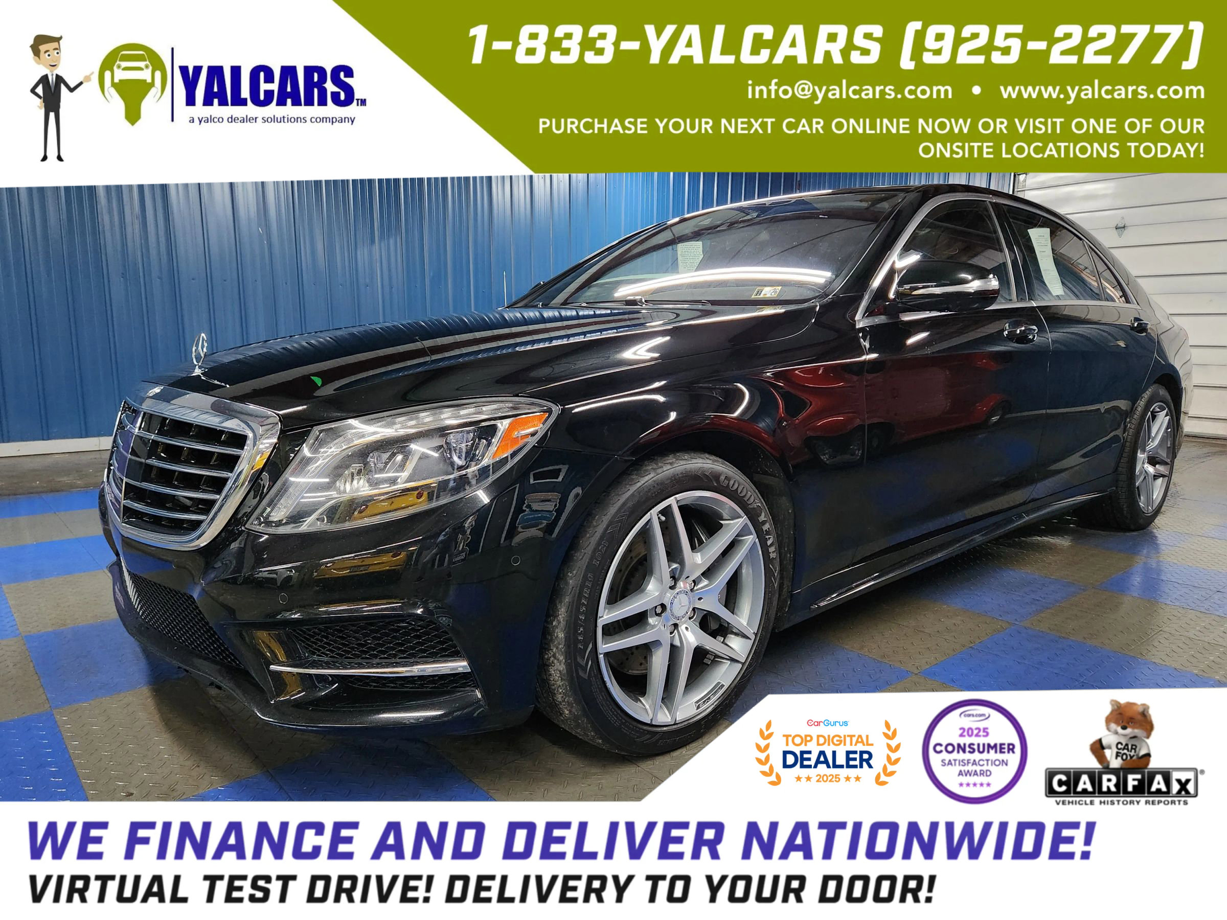 Used 2015 Mercedes-Benz S 550 4MATIC Sedan