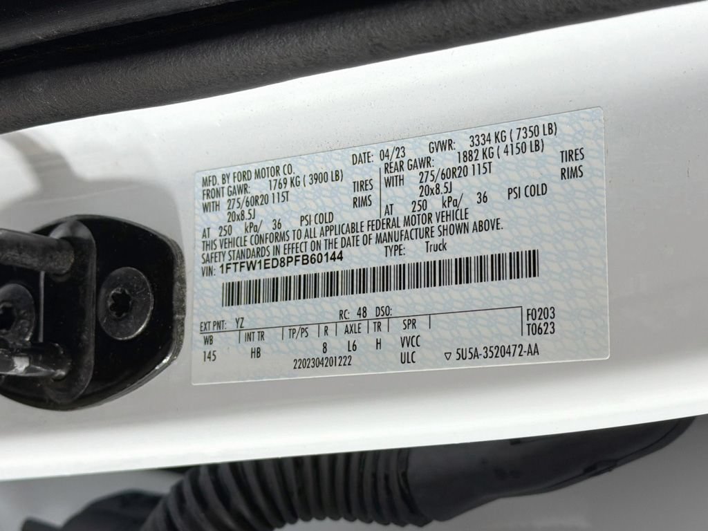 Used 2023 Ford F150 Lariat w/ Equipment Group 502A High AWD/4WD image 44