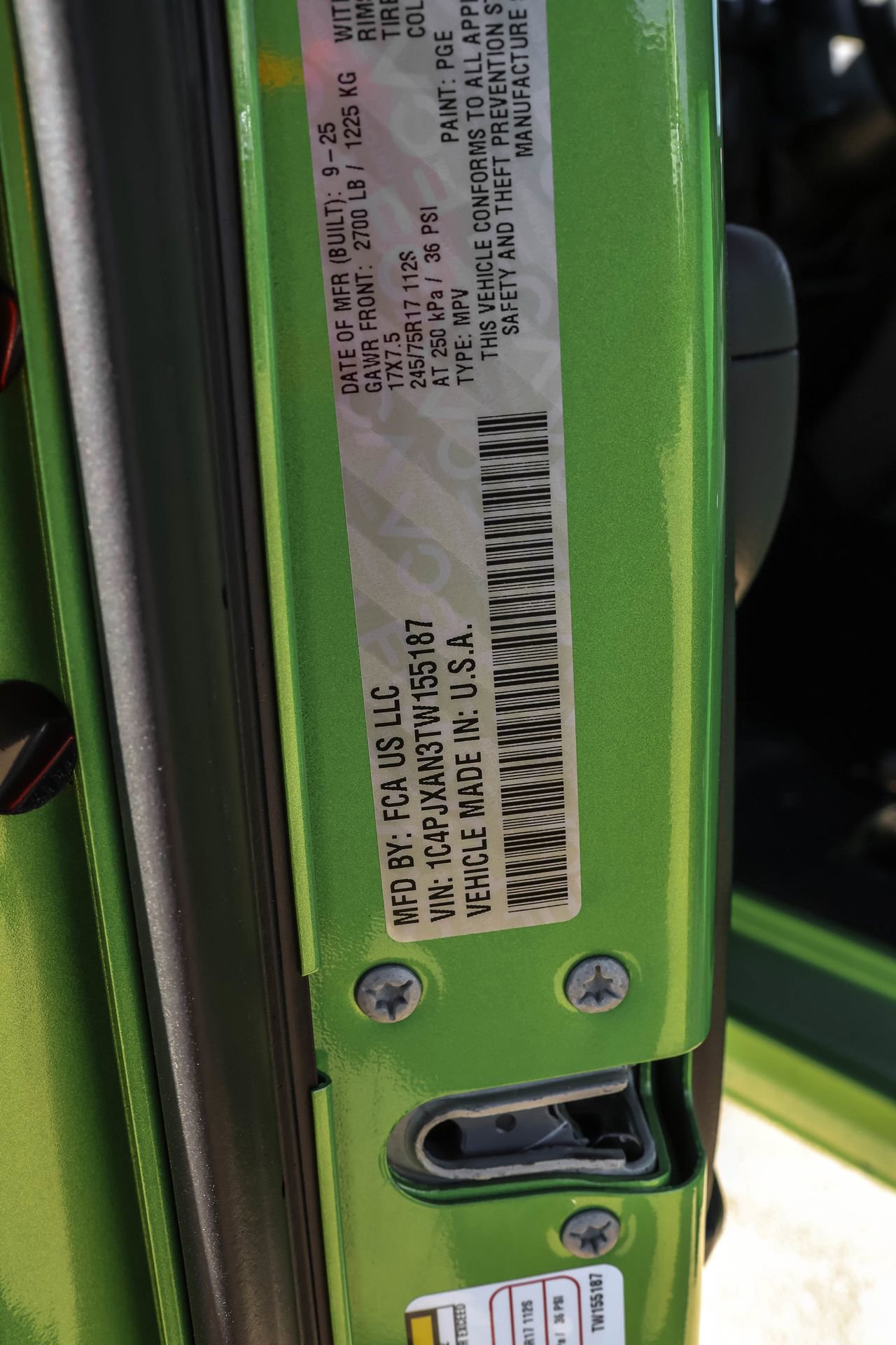 New 2026 Jeep Wrangler Sport S image 14