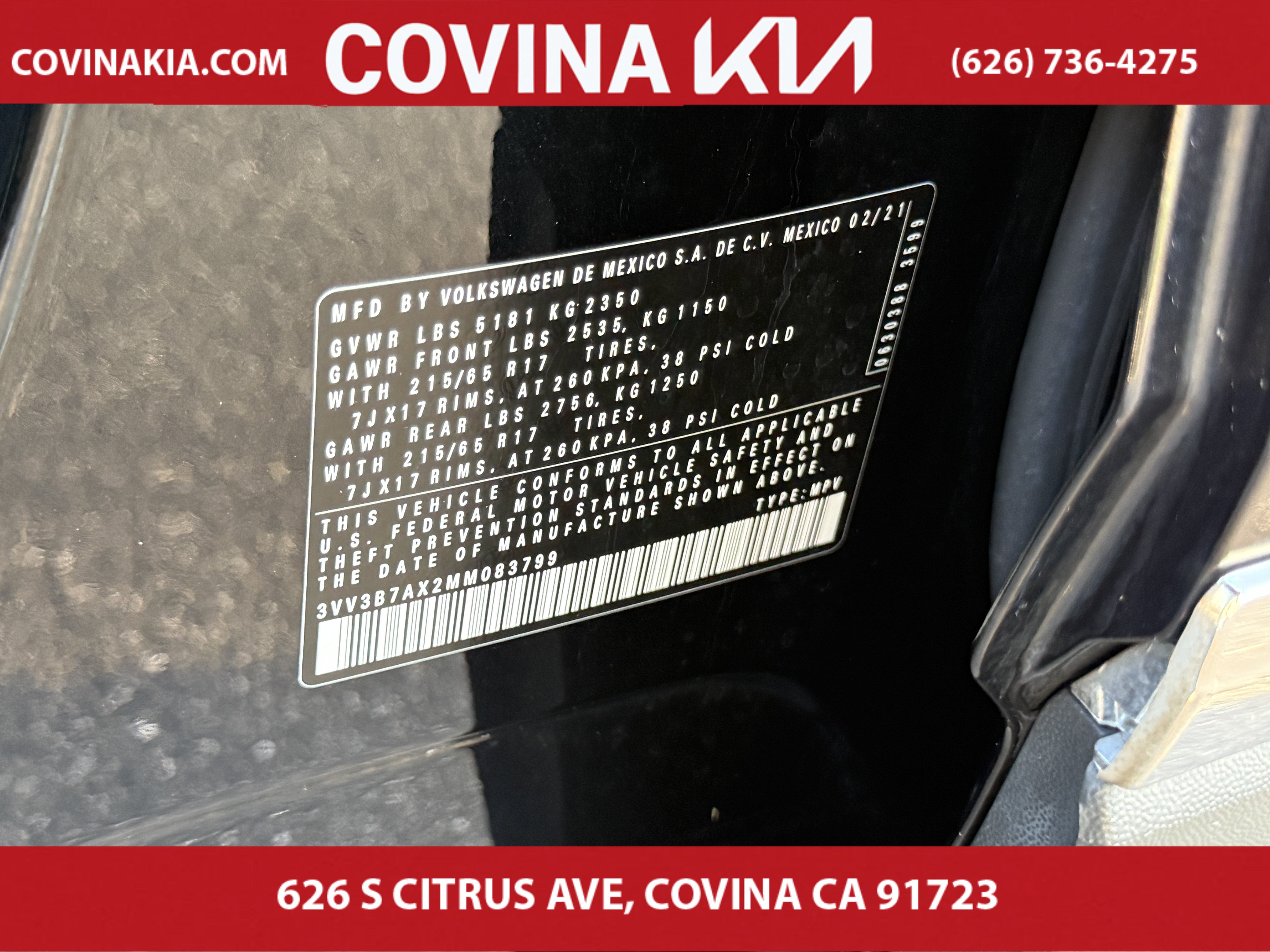 Used 2021 Volkswagen Tiguan SE w/ Panoramic Sunroof Package image 33