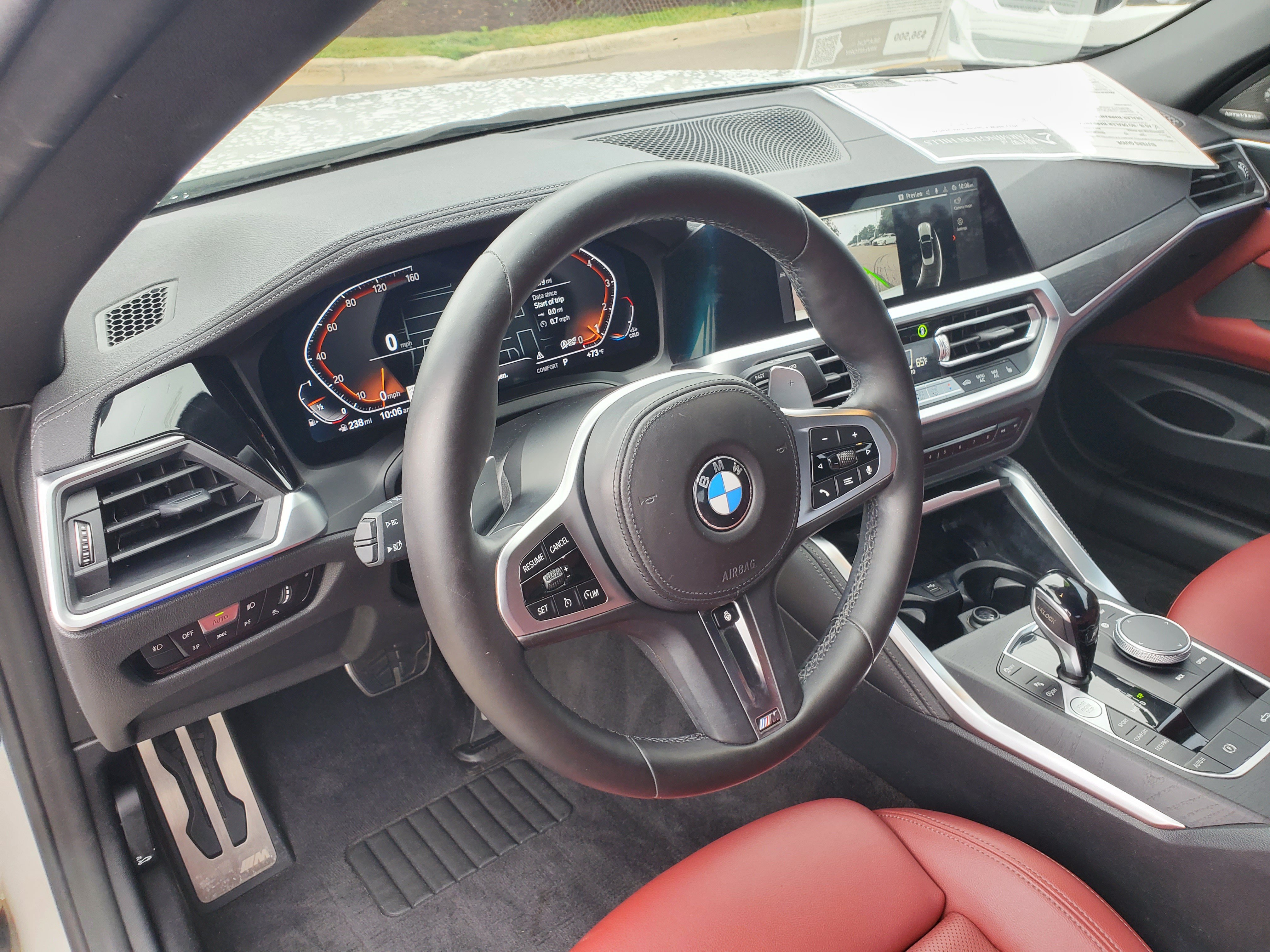 Used 2022 BMW 430i xDrive Convertible w/ M Sport Package AWD/4WD image 11
