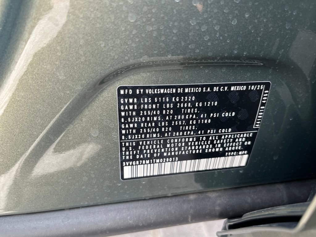 New 2026 Volkswagen Tiguan SE R-Line image 30