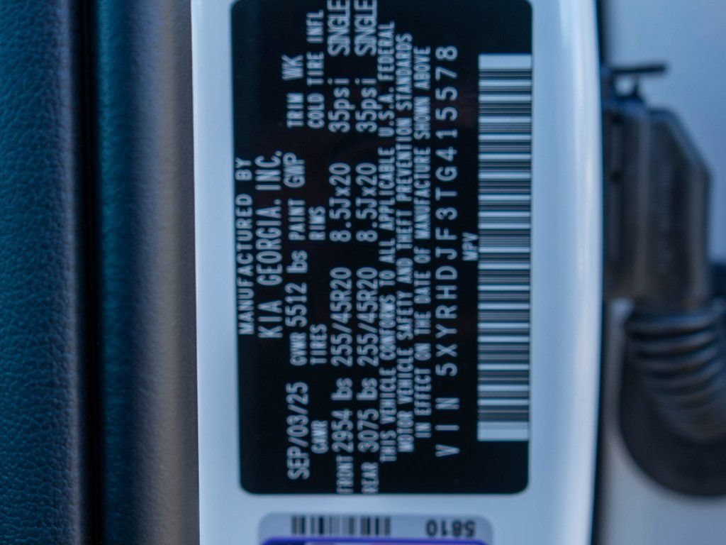 New 2026 Kia Sorento X-Line EX AWD/4WD image 34