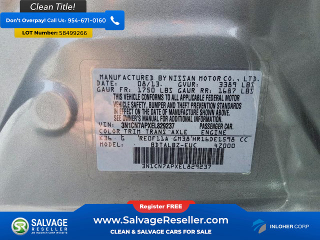 Used 2014 Nissan Versa SV FWD image 16