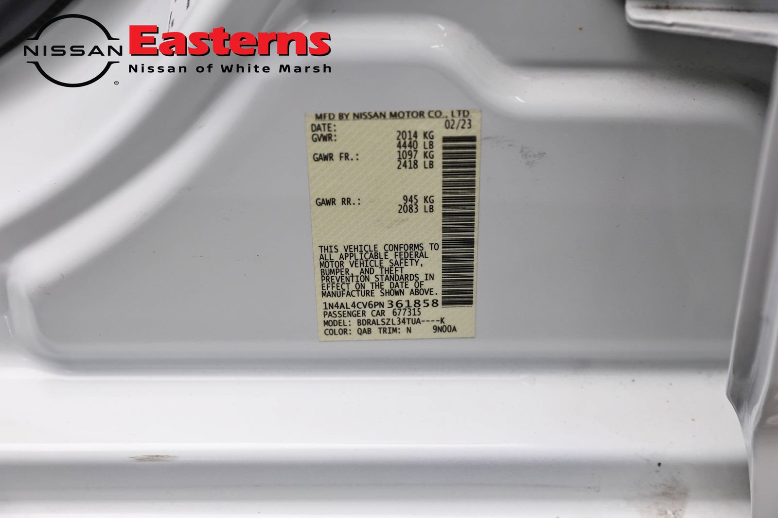 Used 2023 Nissan Altima 2.0 SR FWD image 34