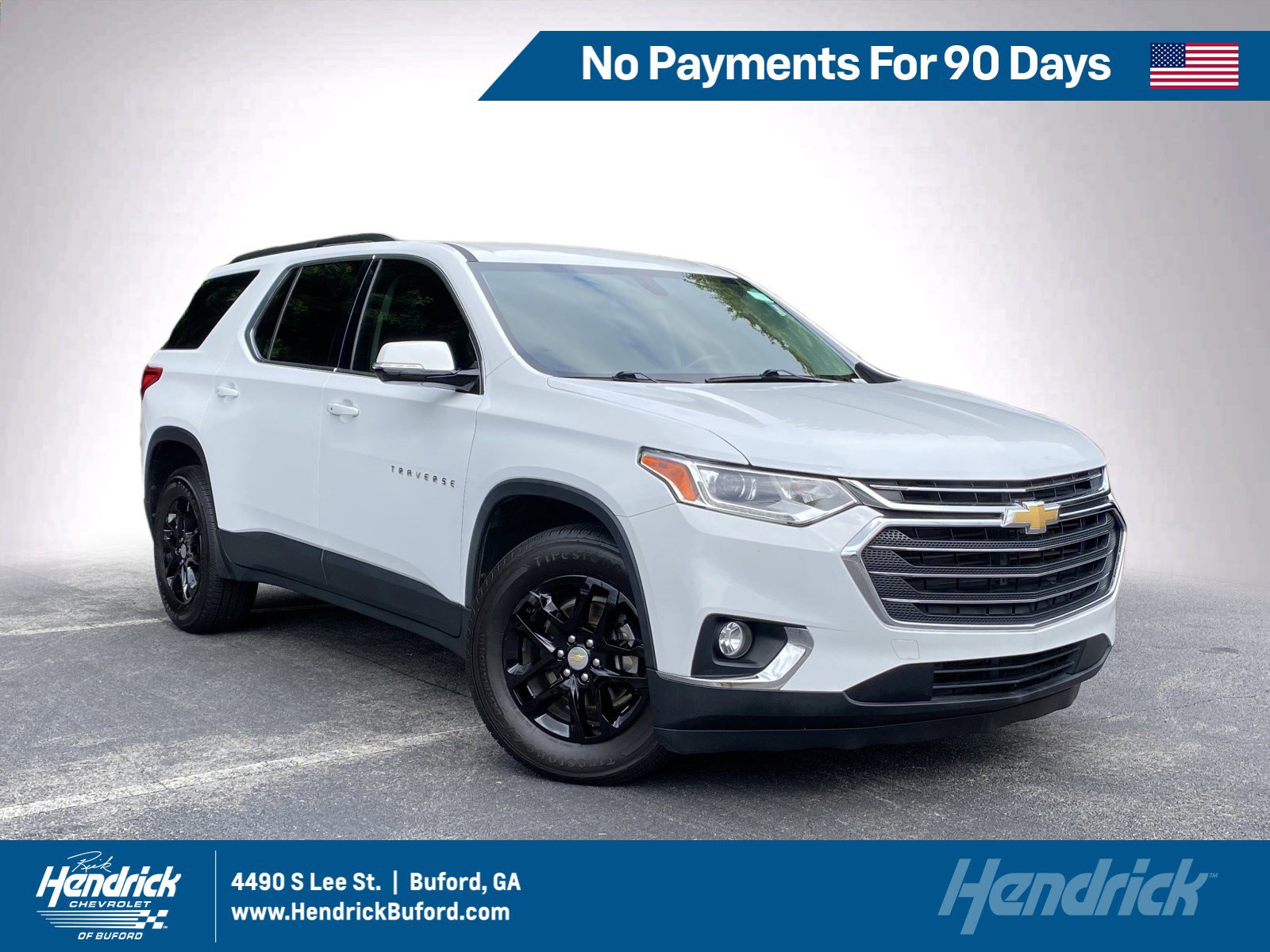 Used 2019 Chevrolet Traverse LT w/ LPO, Floor Liner Package