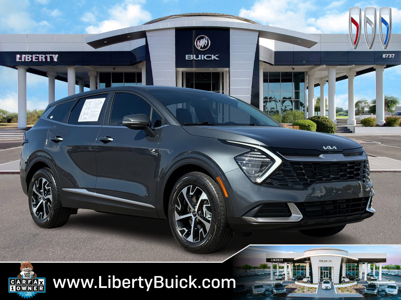 Used 2025 Kia Sportage EX image 1