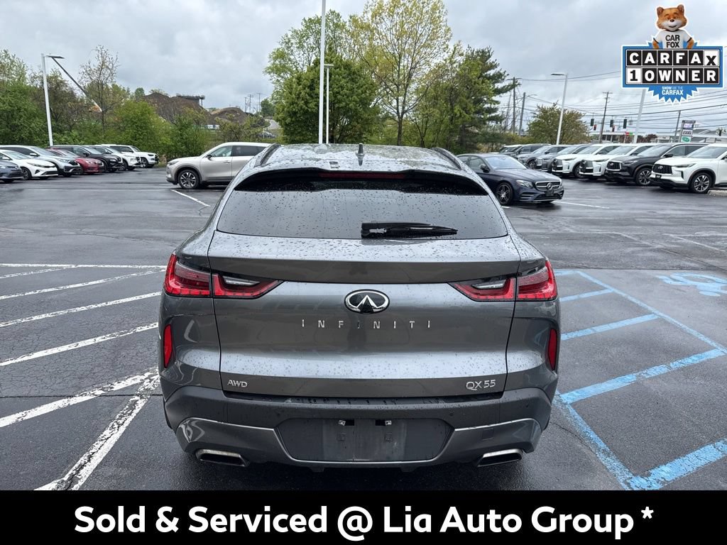 Certified 2023 INFINITI QX55 Luxe w/ Cargo Package AWD/4WD image 4