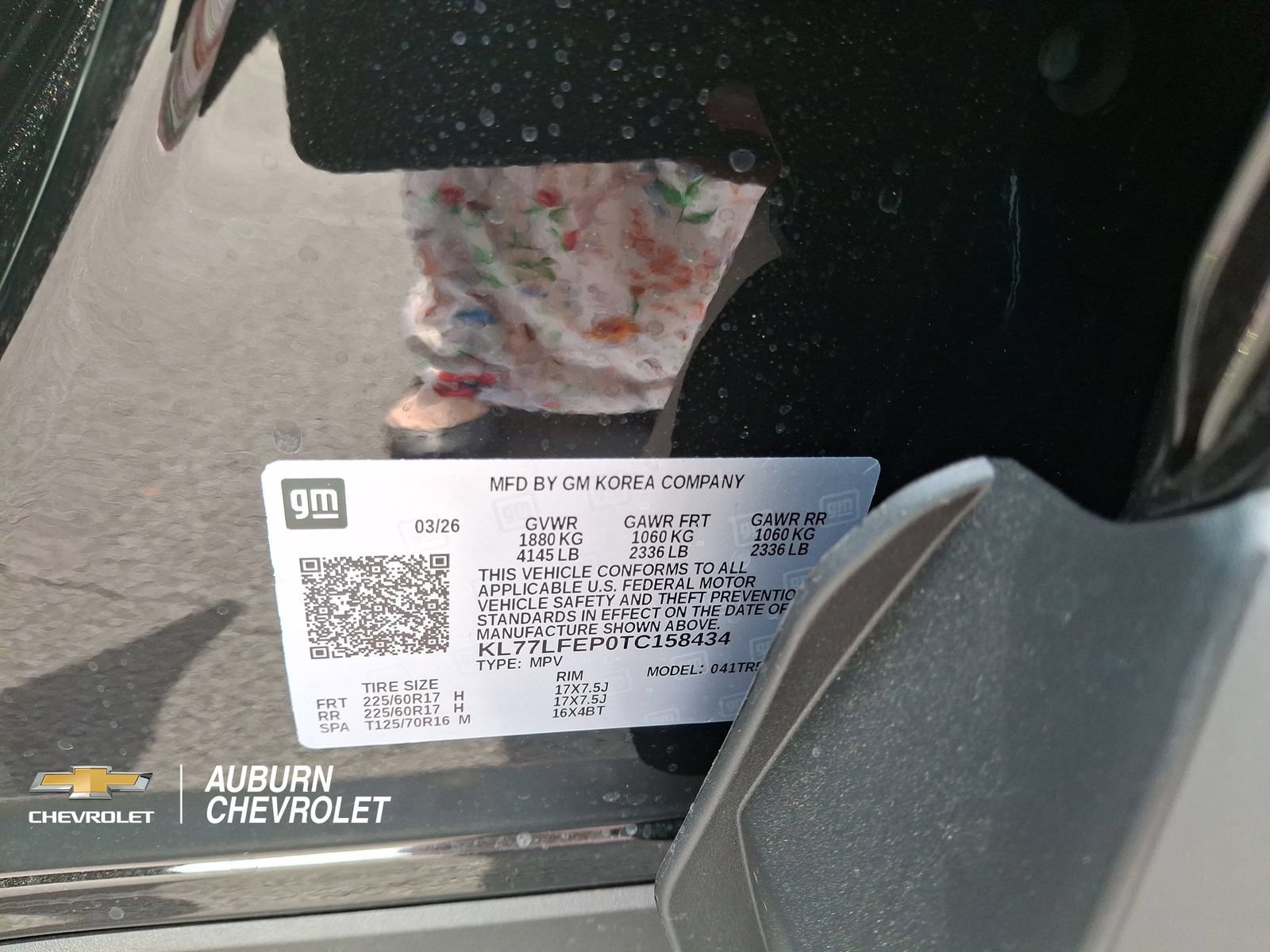 New 2026 Chevrolet Trax LS w/ LS Convenience Package FWD image 23