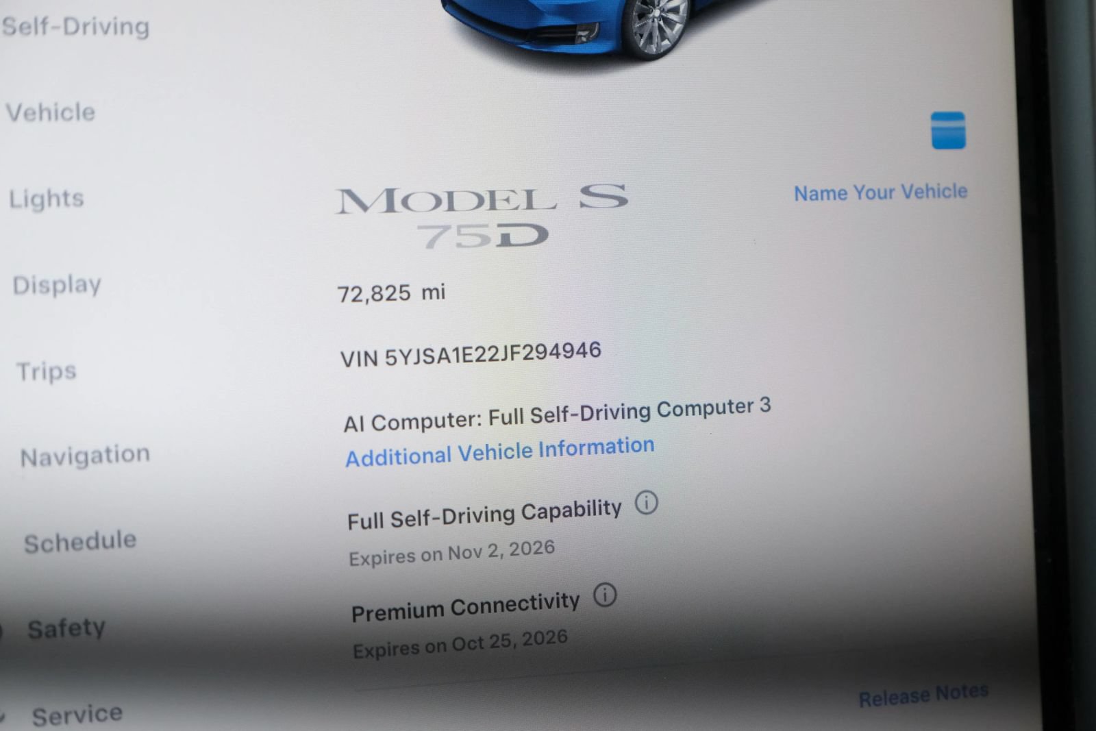 Used 2018 Tesla Model S 75D AWD/4WD image 23