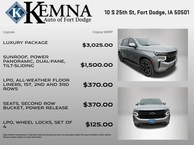 Used 2024 Chevrolet Tahoe RST w/ Luxury Package image 4