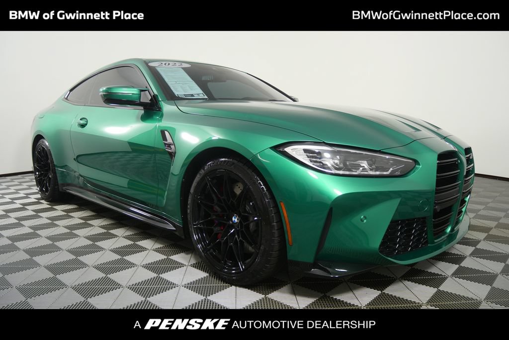Used 2022 BMW M4 Competition w/ Executive Package RWD image 1
