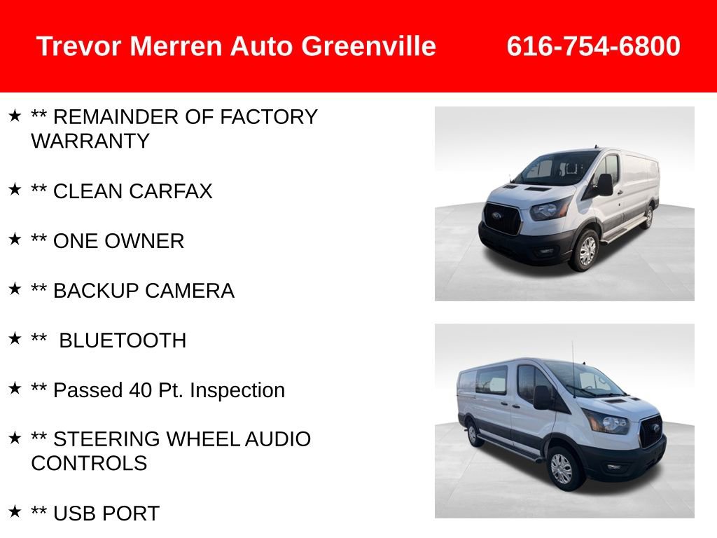 Used 2024 Ford Transit 250 Low Roof w/ Exterior Upgrade Package image 8