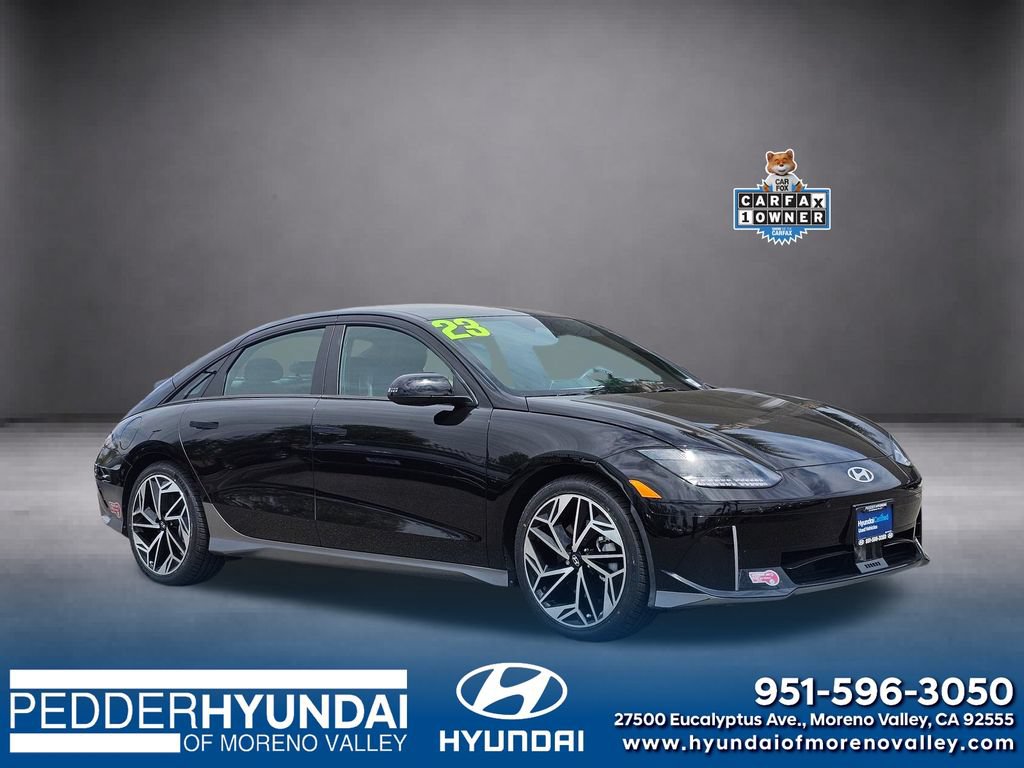 Certified 2023 Hyundai Ioniq 6 SEL w/ Cargo Package RWD image 1