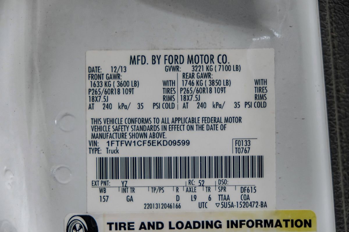 Used 2014 Ford F150 XLT w/ Equipment Group 302A Luxury RWD image 60