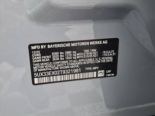 Used 2026 BMW X6 xDrive40i w/ Premium Package AWD/4WD image 29