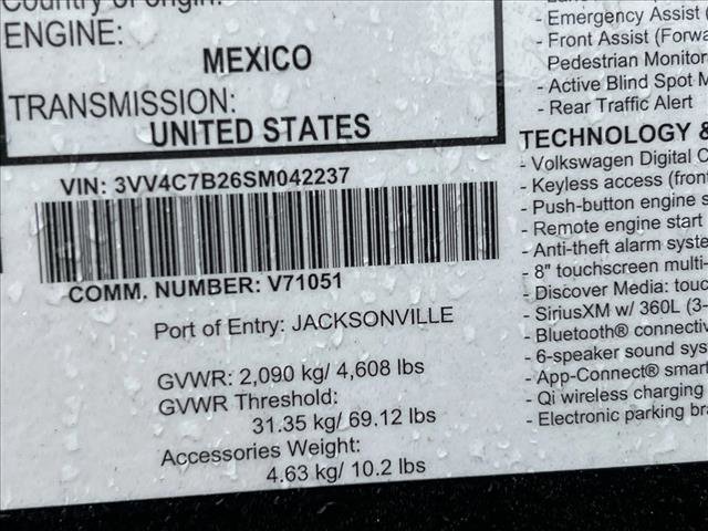 New 2025 Volkswagen Taos SEL image 16