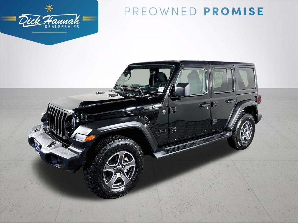 Used 2022 Jeep Wrangler Unlimited Sport AWD/4WD video 1