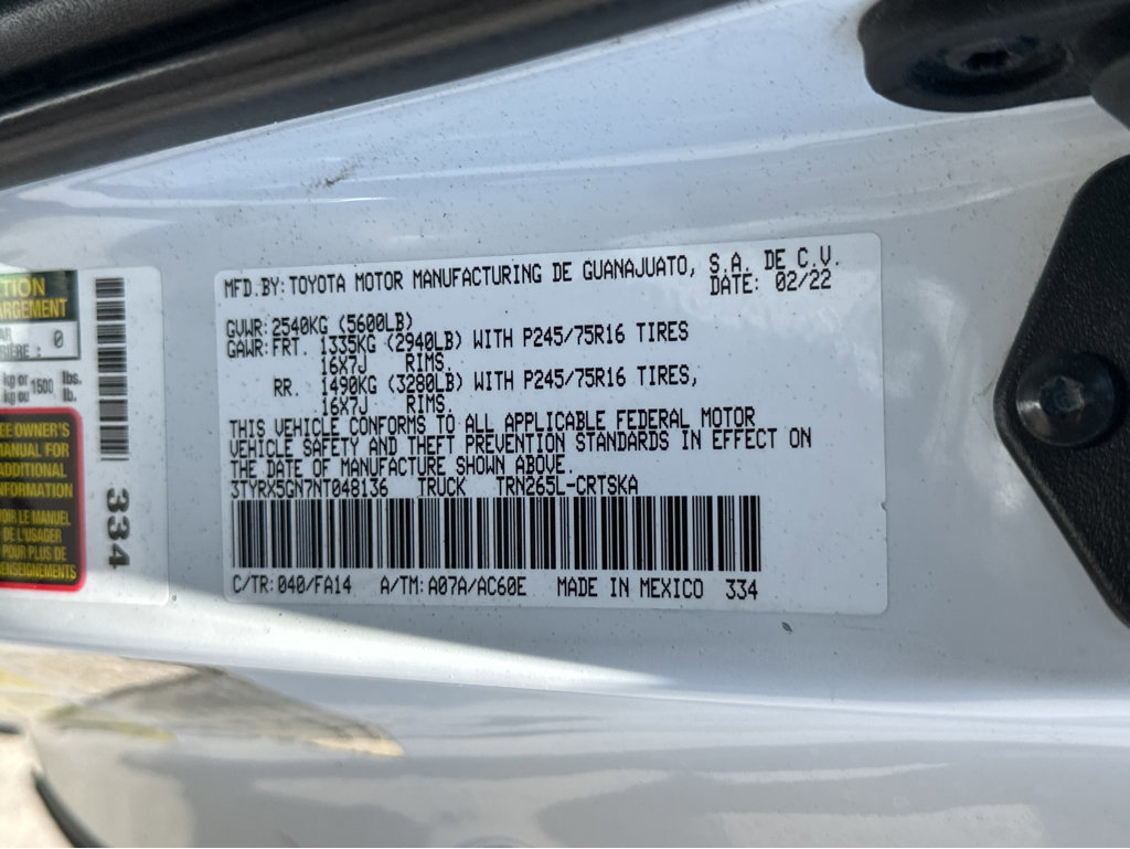 Used 2022 Toyota Tacoma SR RWD image 42