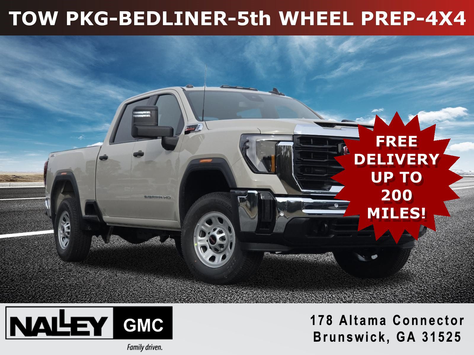 New 2026 GMC Sierra 2500 Pro w/ 1SA Pro Safety Plus Package
