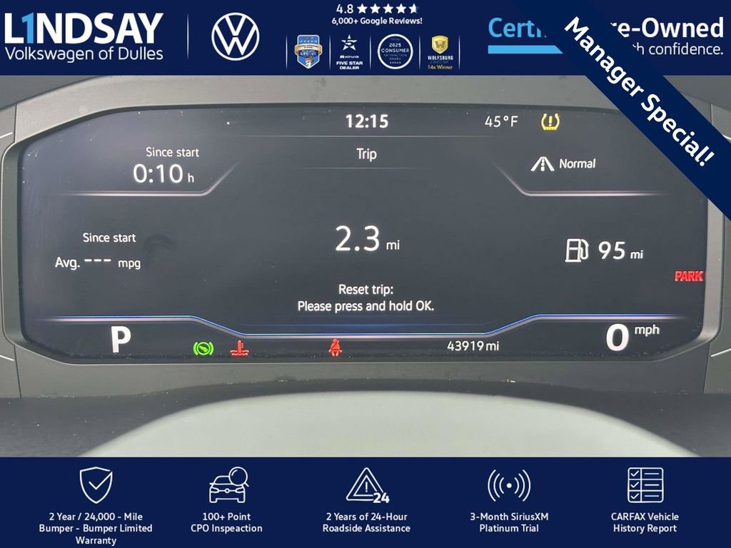 Certified 2023 Volkswagen Atlas SE w/ Panoramic Sunroof Package image 23