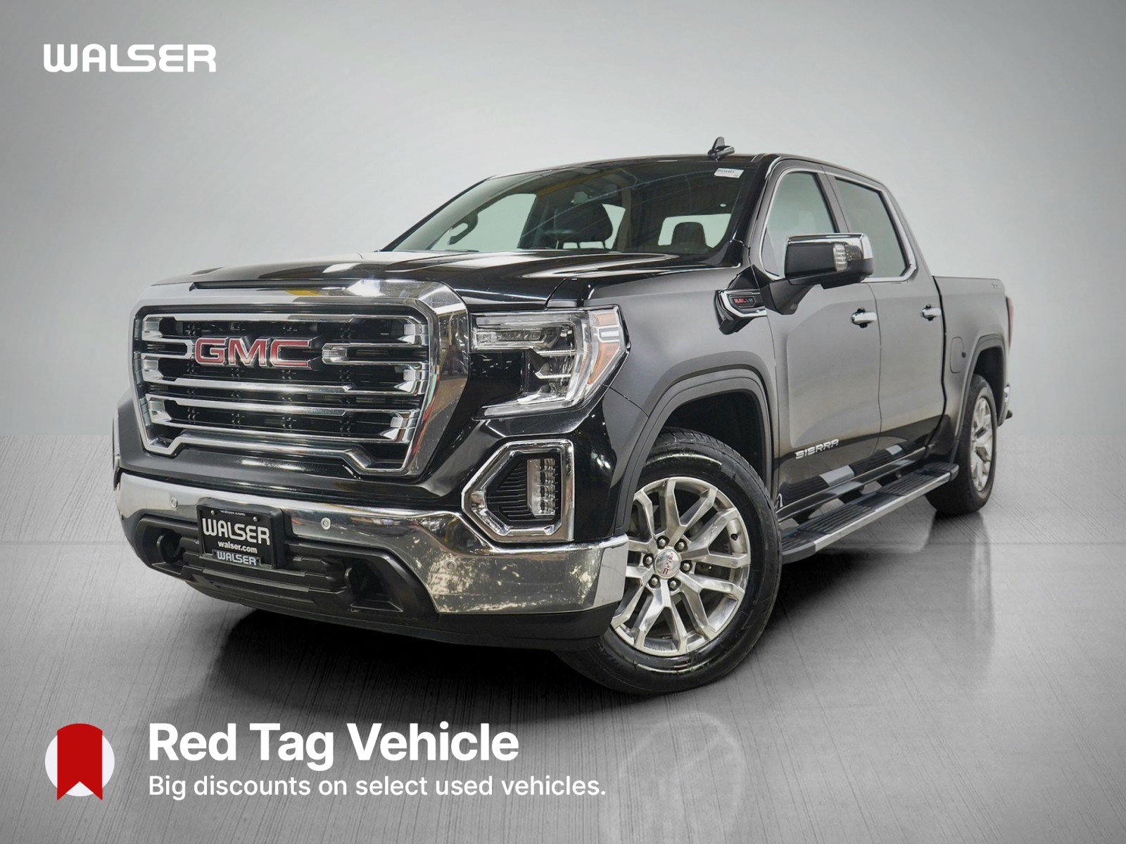 Used 2019 GMC Sierra 1500 SLT w/ Driver Alert Package I AWD/4WD image 1