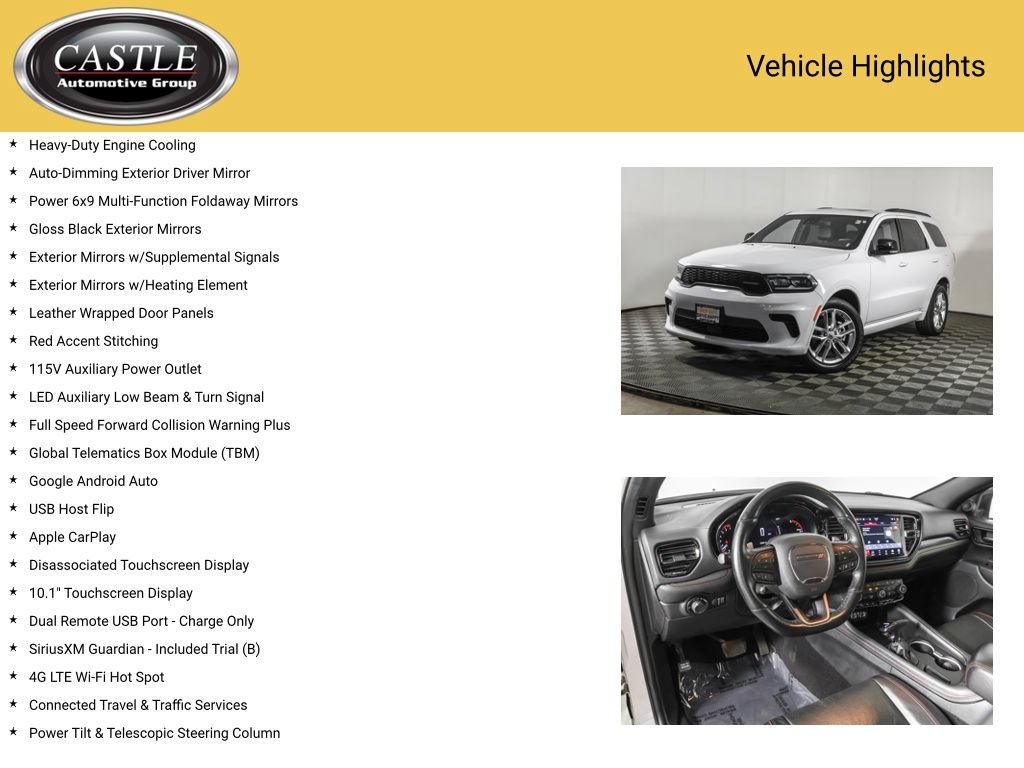 Used 2024 Dodge Durango GT AWD/4WD image 16