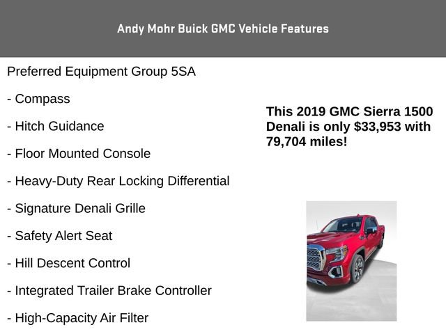 Used 2019 GMC Sierra 1500 Denali w/ Technology Package image 12