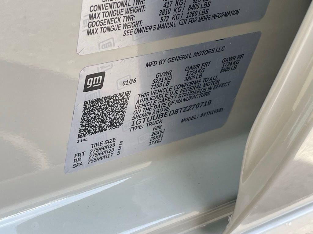 New 2026 GMC Sierra 1500 SLE w/ X31 Off-Road Package image 35