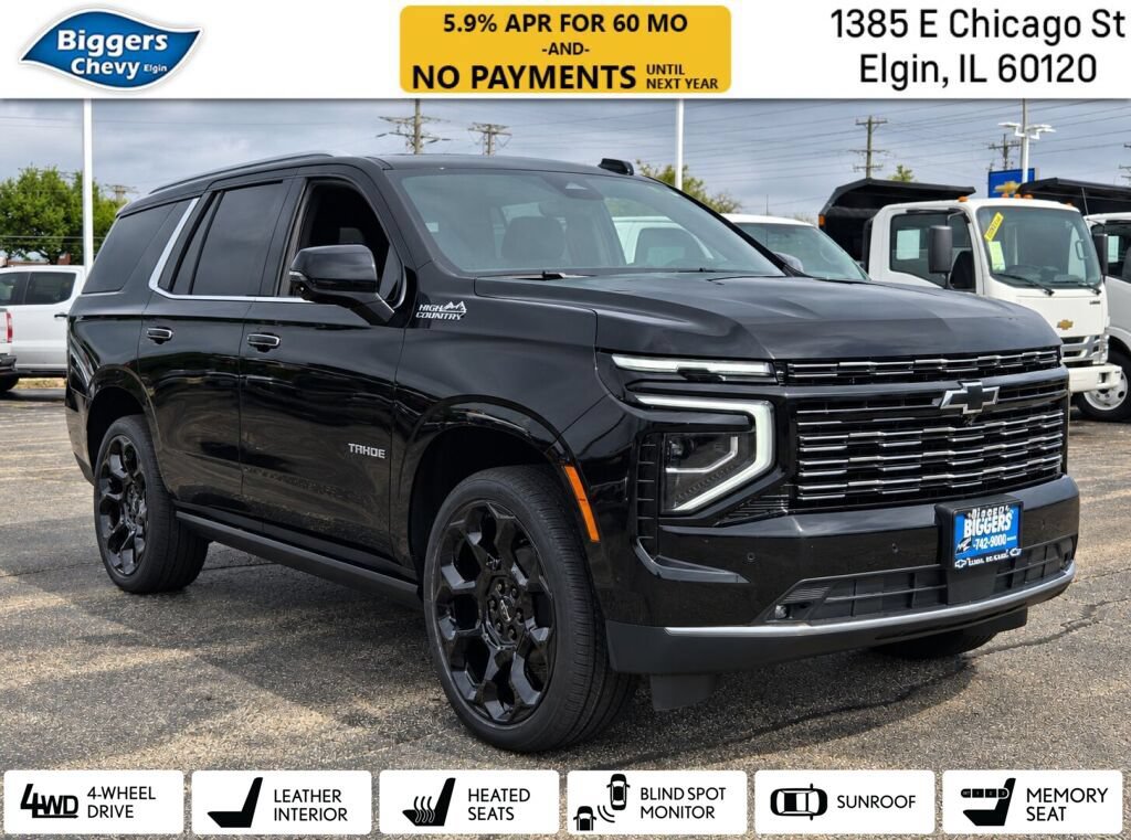 New 2026 Chevrolet Tahoe High Country AWD/4WD image 1