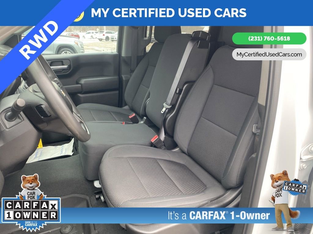 Used 2021 Chevrolet Silverado 1500 Custom w/ LPO, Dark Essentials Package image 10