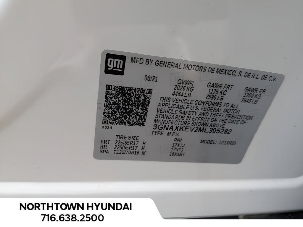 Used 2021 Chevrolet Equinox LT FWD image 36