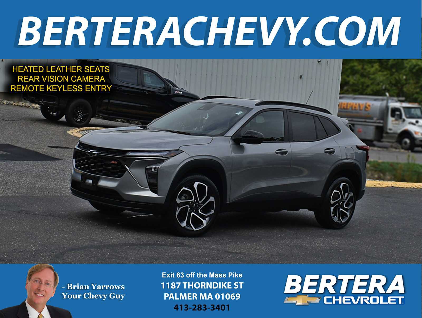Used 2025 Chevrolet Trax RS w/ Driver Confidence Package