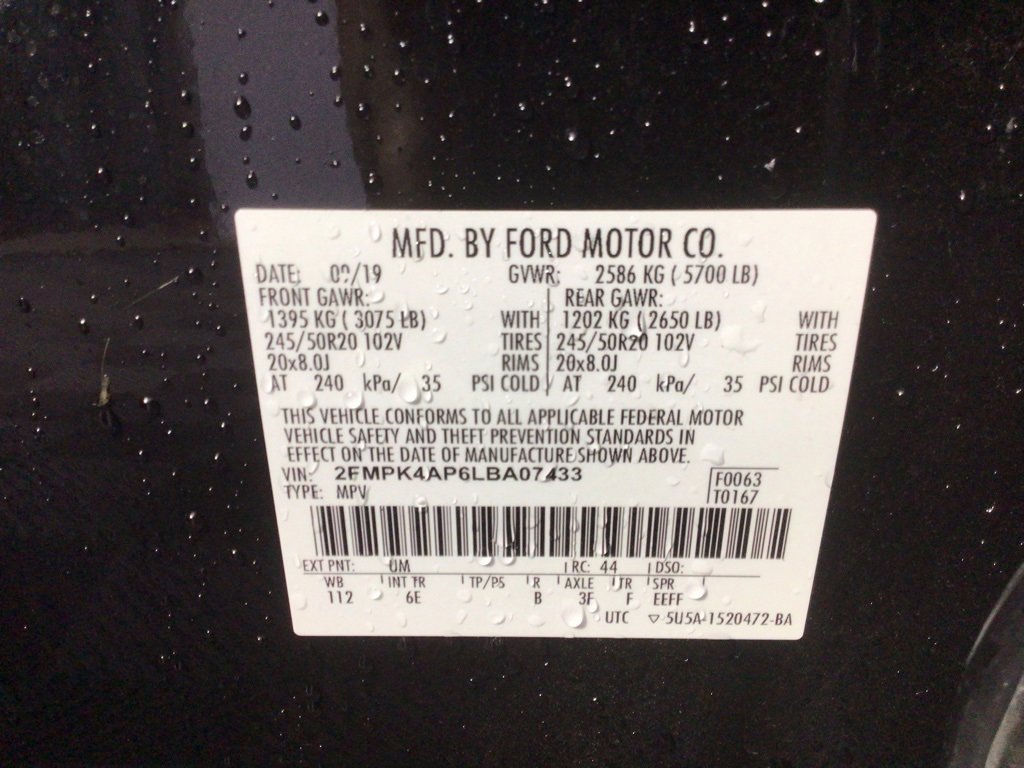 Used 2020 Ford Edge ST w/ Equipment Group 401A image 33