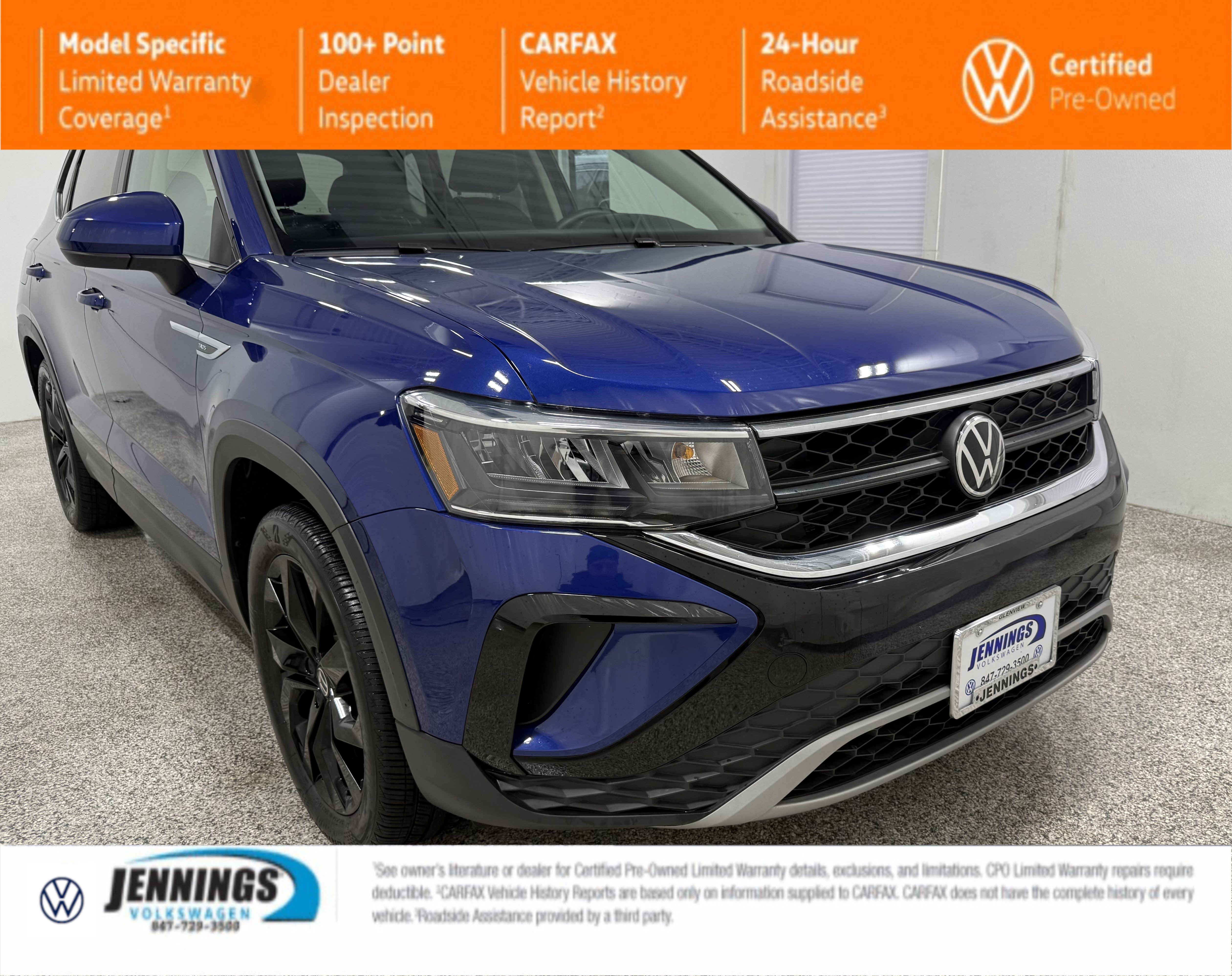 Certified 2022 Volkswagen Taos SE w/ Panoramic Sunroof Package