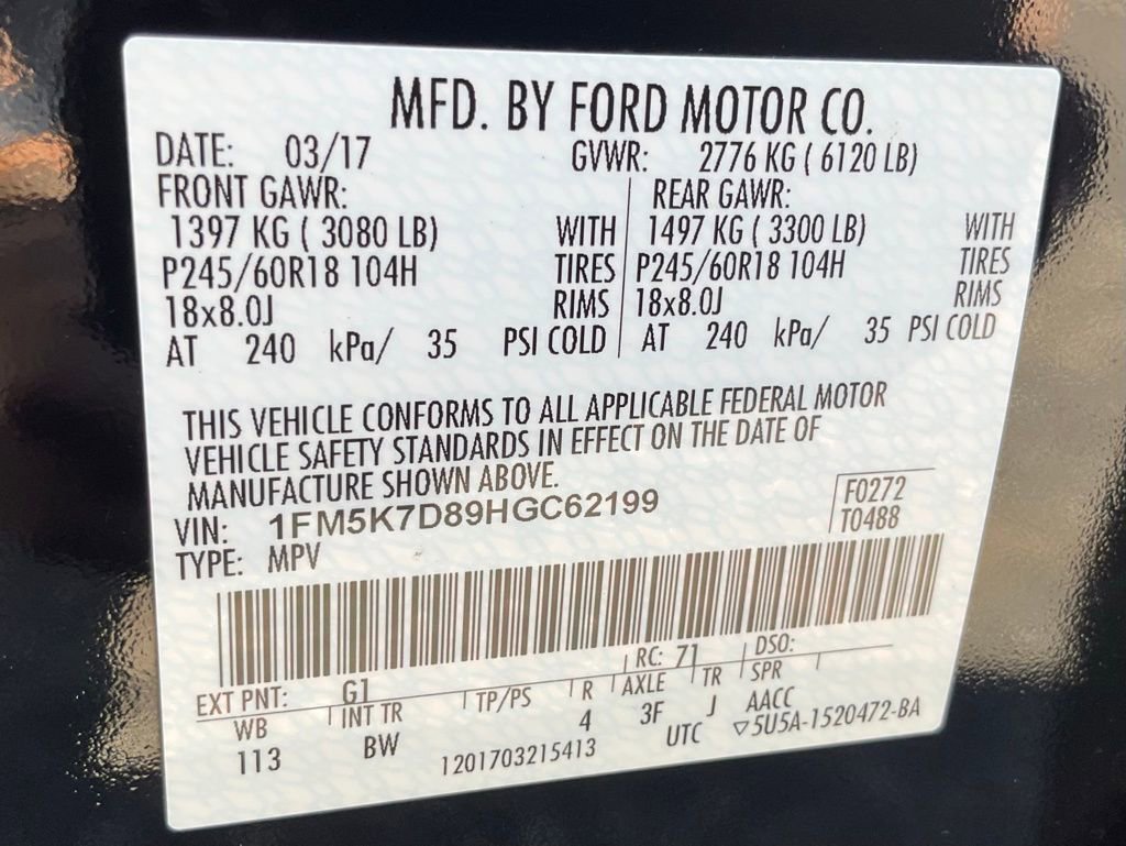 Used 2017 Ford Explorer XLT w/ Equipment Group 202A image 47