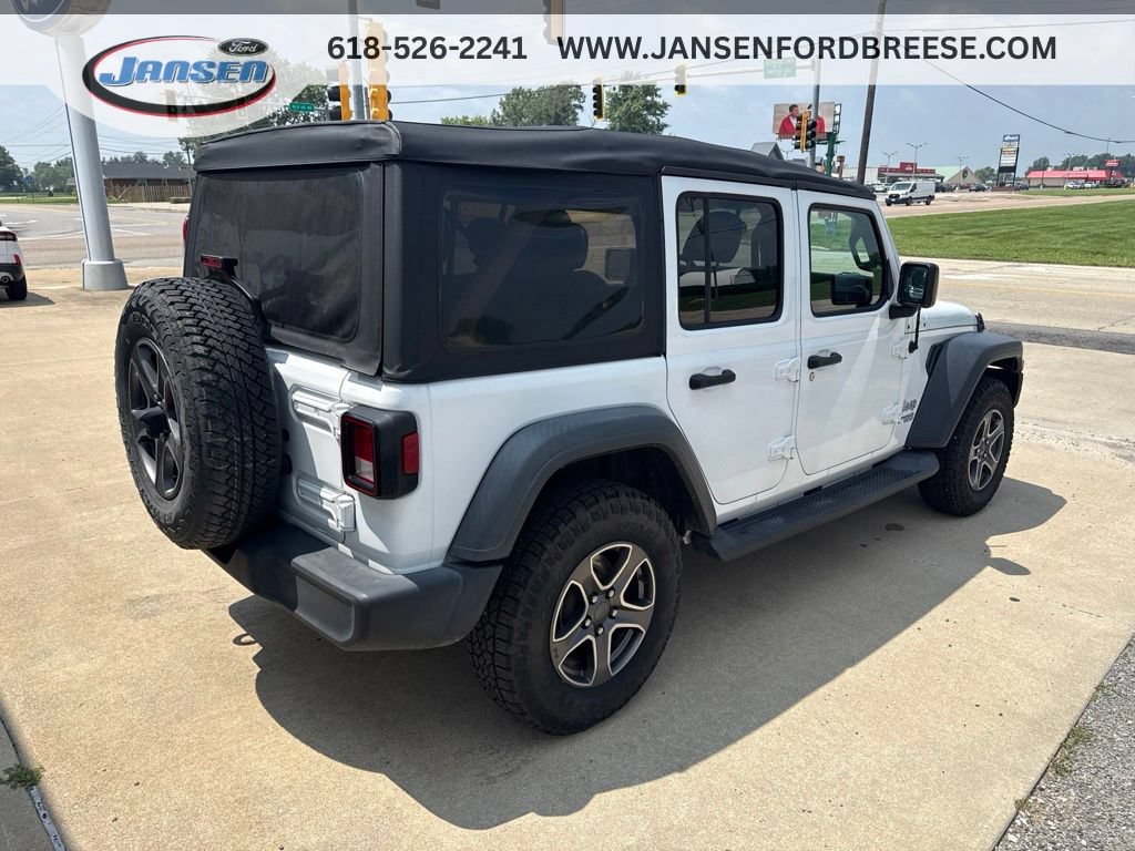Used 2018 Jeep Wrangler Unlimited Sport S AWD/4WD image 7
