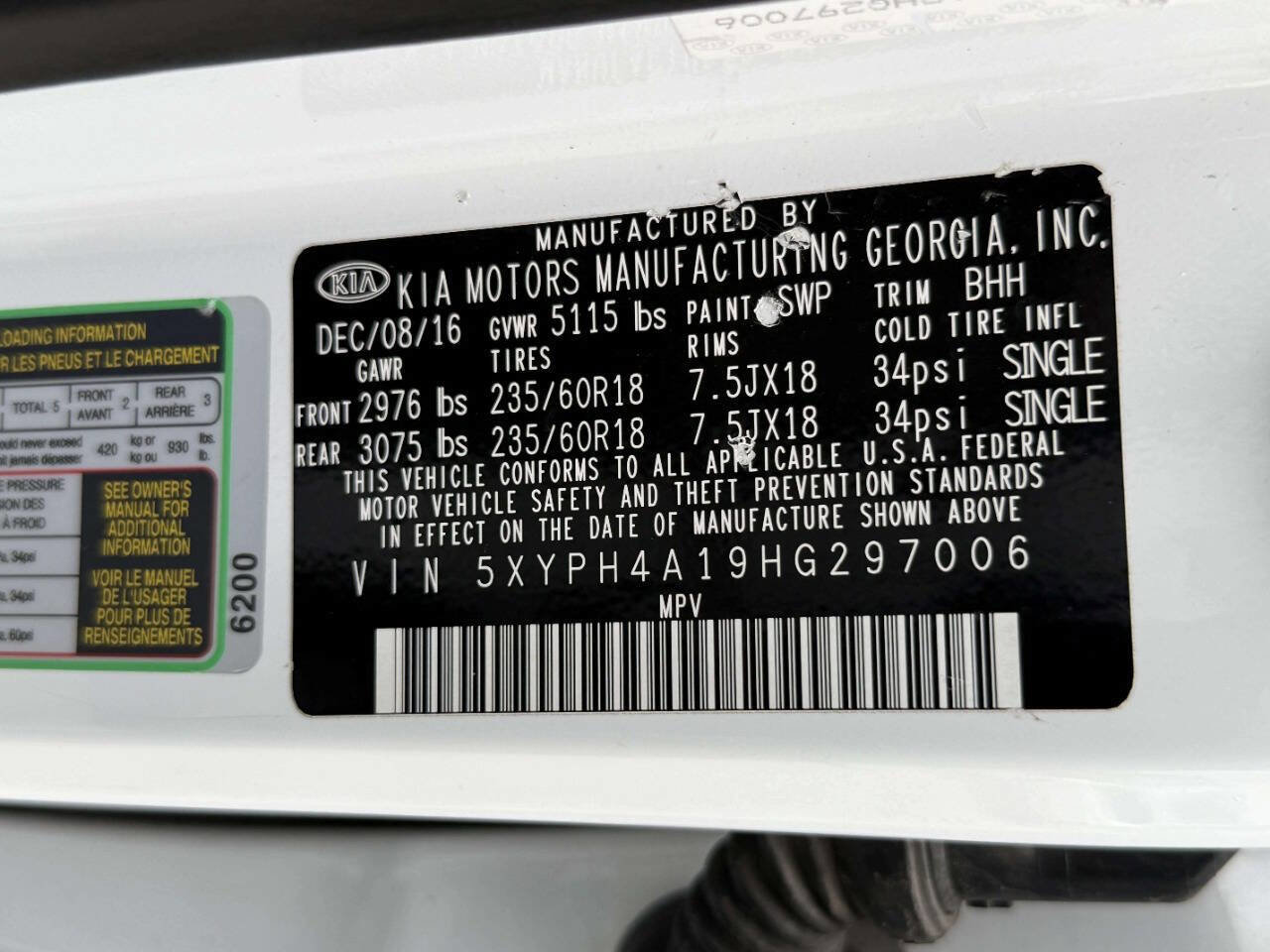 Used 2017 Kia Sorento EX w/ EX Premium Package image 33