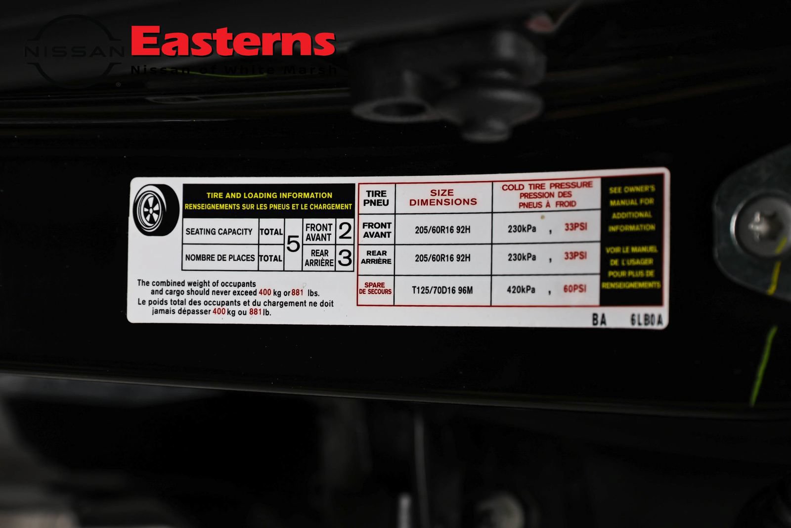 Used 2025 Nissan Sentra SV FWD image 33