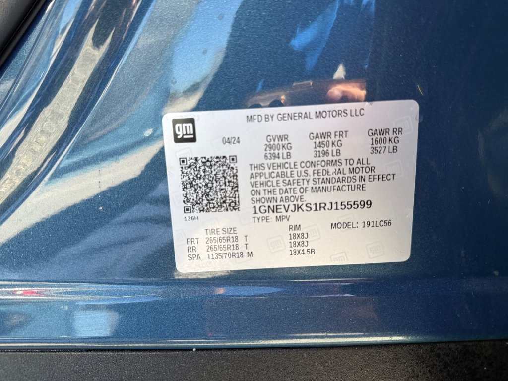 Used 2024 Chevrolet Traverse Z71 w/ Enhanced Driving Package AWD/4WD image 20