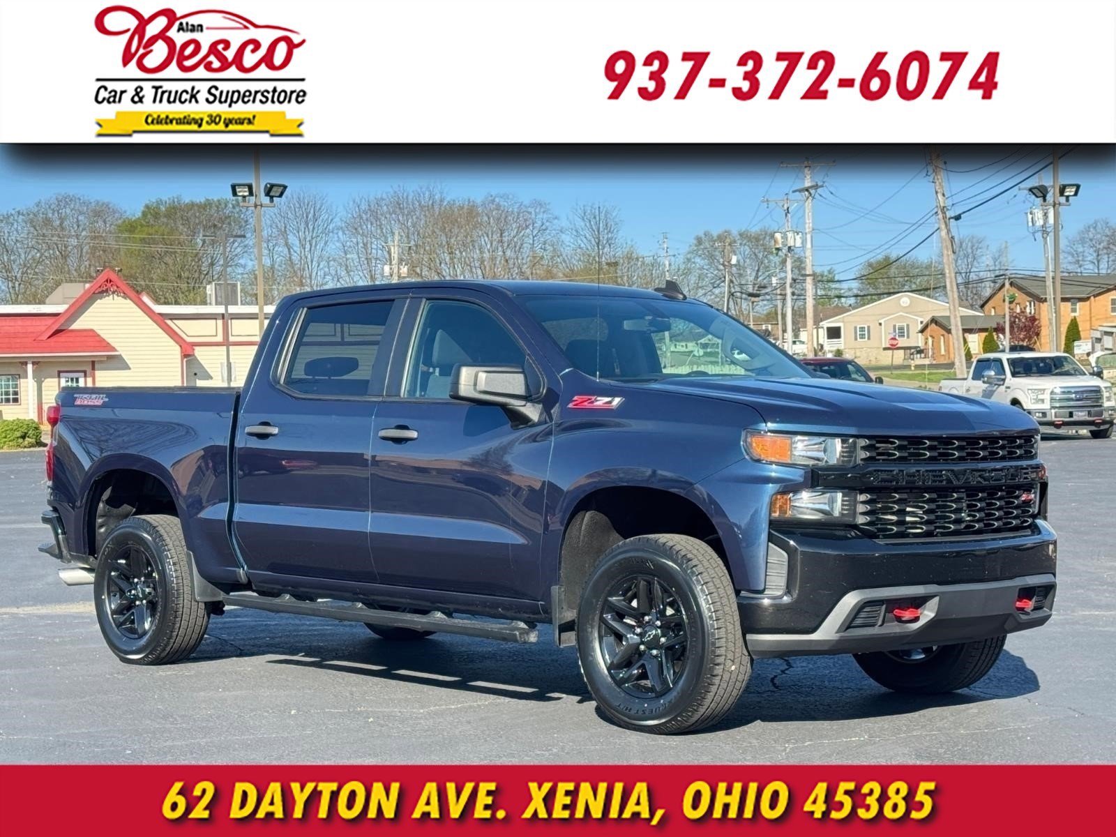 Used 2021 Chevrolet Silverado 1500 Custom Trail Boss image 1