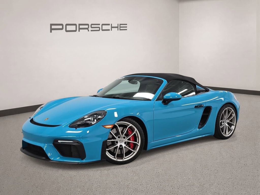 Certified 2021 Porsche 718 Boxster Spyder