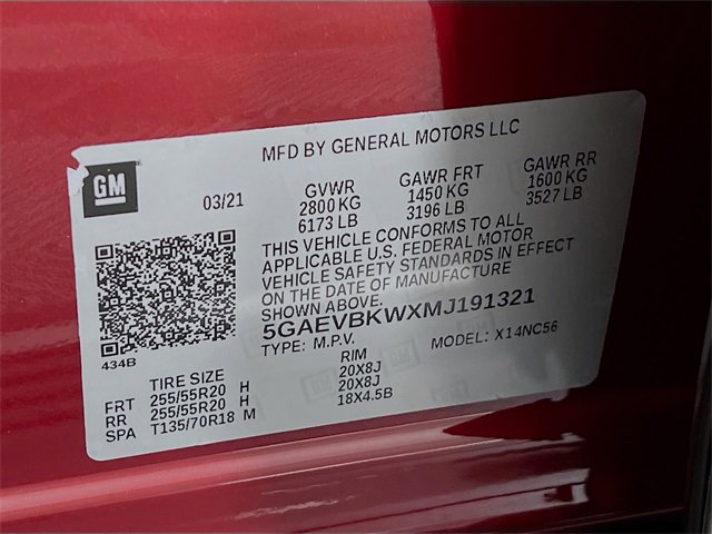 Used 2021 Buick Enclave Premium w/ Sun and Sites Package image 32