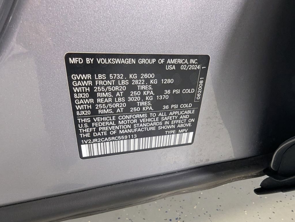 Used 2024 Volkswagen Atlas SE FWD image 30