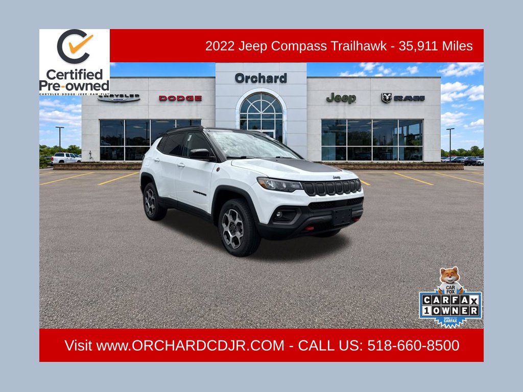 Used 2022 Jeep Compass Trailhawk